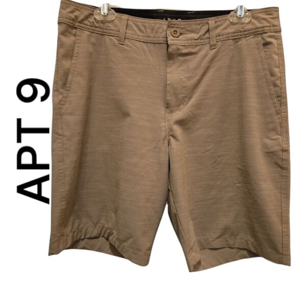 APT 9 MEN'S PREMIUM FLEX SHORTS SZ 34 - Picture 1 of 2